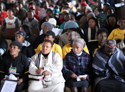 2013 July 10: Chaotic memorial service for Duduzile