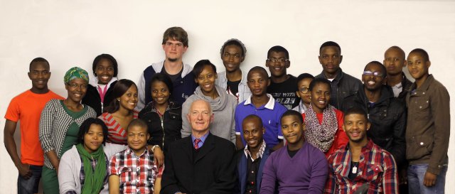 Some members of Black Lawyers Association (BLA) yesterday at Wits University after the seminar on Transformative policies for marginalised groups. More than 100 Wits students, mostly law students were in attendance. Photo by Zanele Muholi (24.07.2013)