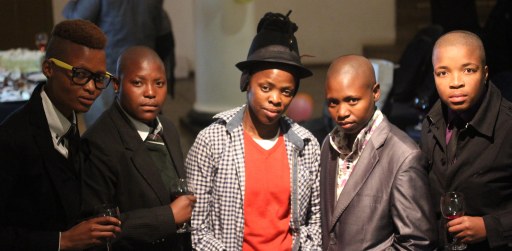 L-R: Vuvu, Deb, Muholi, Collen and Ayanda Vuvu Deb Muholi Collen Ayanda_0385