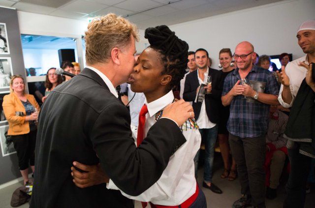 2013 Sept. 20: Successful  Fo(u)nd exhibition opening in Amsterdam