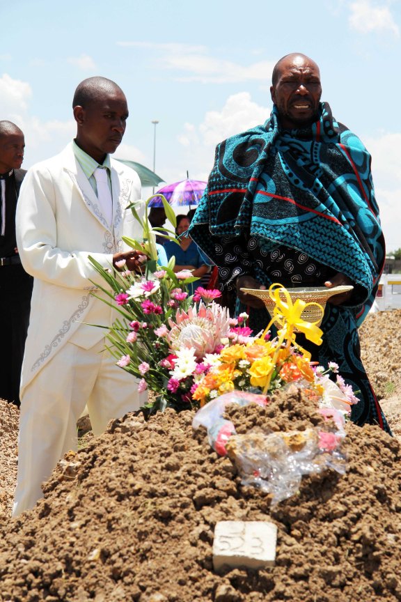 Radebe's uncle who spoke on behalf of the family