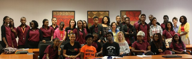 2014 Jan.15:  African Leadership Academy seminar 