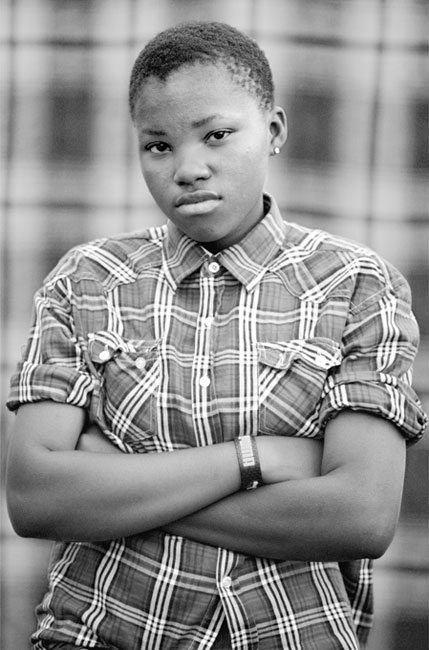 Anele 'Anza' Khaba, KwaThema, Springs, Johannesburg, 2010. Featuring in Faces & Phases by Zanele Muholi