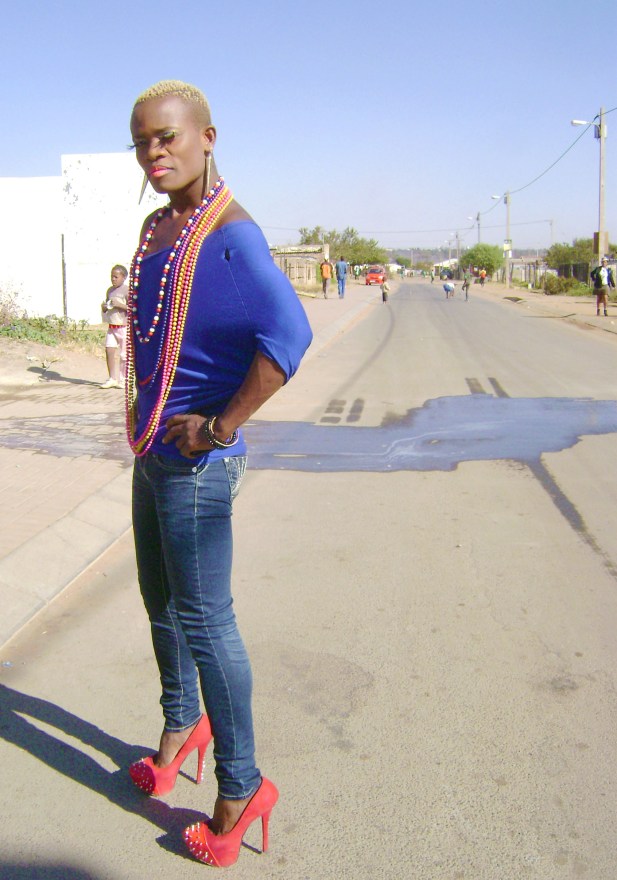 Nkosinathi Dlamini, one of the Imbuba directors in Kingsway. Photos by Lebo Mashifane