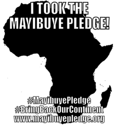 2014 May 25:  		Announcement:  MAYIBUYE! iAFRICA!