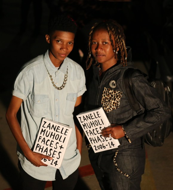 L-R: Cousins and friends, Ntuthu Mduba and Shaz Mthunzi both from Daveyton also featuring in Faces and Phases