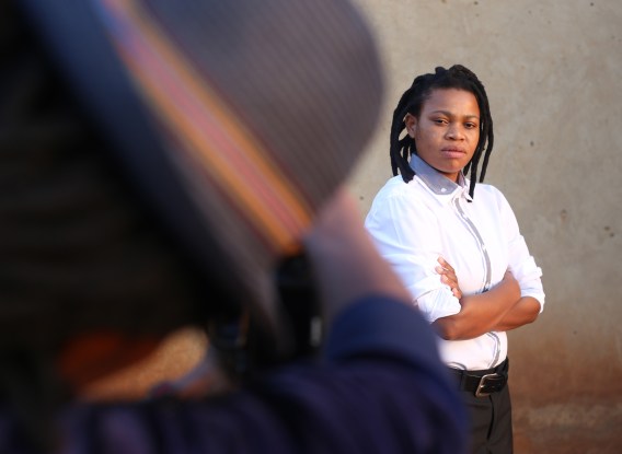 Vania as seen by Zanele Muholi during the second part of Faces and Phases. (c) Photos by Lindeka Qampi and Zanele Muholi (2014)