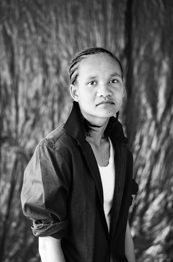 Akhona Hailele as she appeared in Faces and Phases (2006 - 2014) book