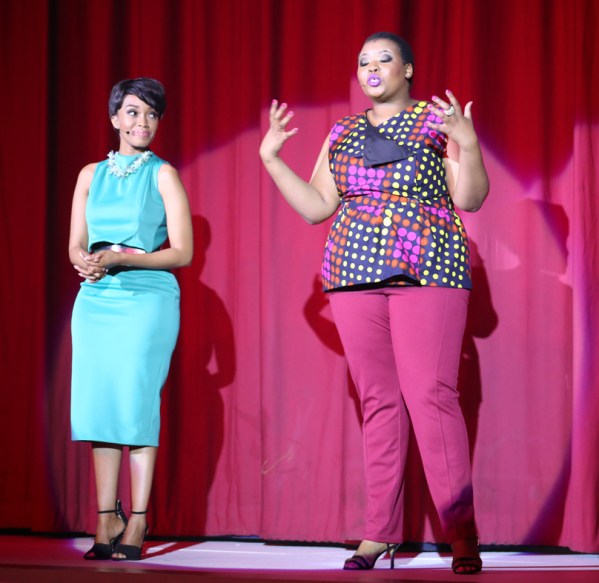 Our stunning presenters Dineo & Anele...