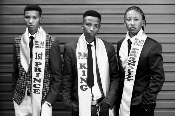 The 2013 Mr Daveyton winners. From Left - Right: Nontuthuzelo Mduba, Lebo Magaela and Nonkululeko Sharon Mthunzi.