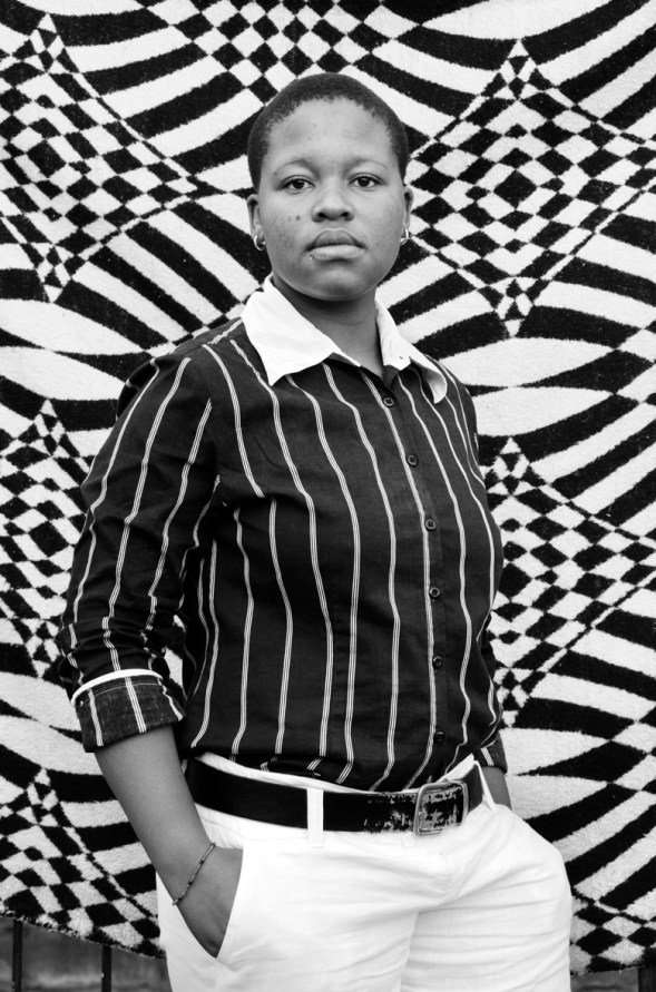 Featuring in the Faces and Phases series is a Soccer player and activist, Bakhambile Skhosana Natalspruit (2010)