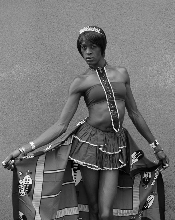 Sfiso 'Candice' Nkosi, at home in Tsakane (2013). Photo by Zanele Muholi.