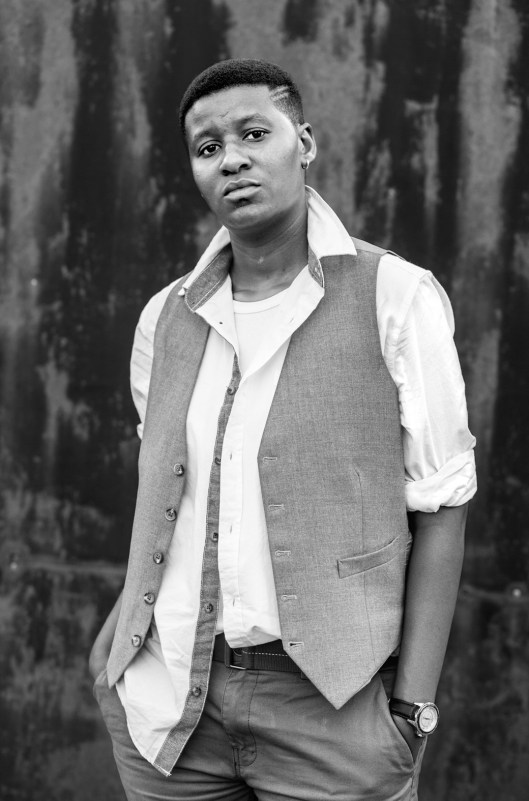 Smanga Shange, in Alexandra Johannesburg (2014) featuring in Faces and Phases series.