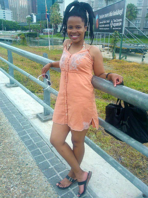 Own portrait of the author, Siba Nkumbi...