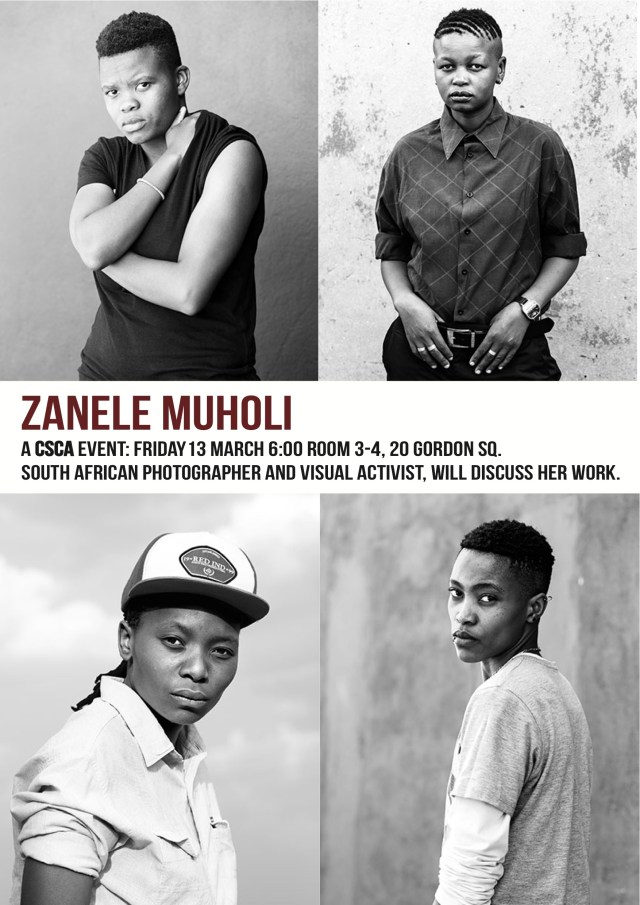 2015 March 13 UCL _Muholi Lecture -poster