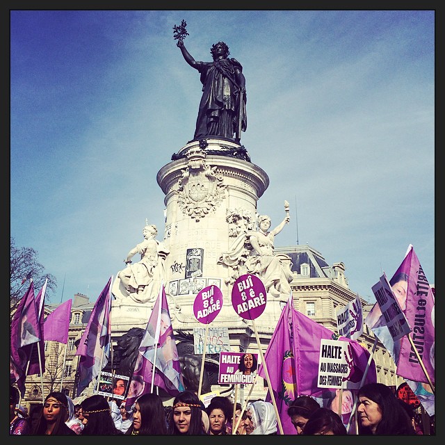 intl womens march _ republique 1