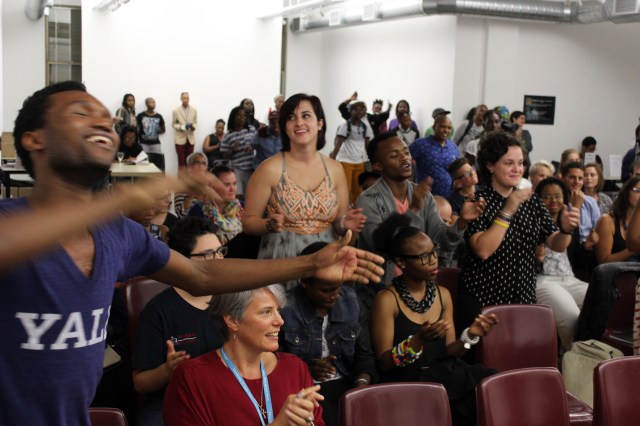 2015 March 24 Audience at F&P book launch _ UCT_8814