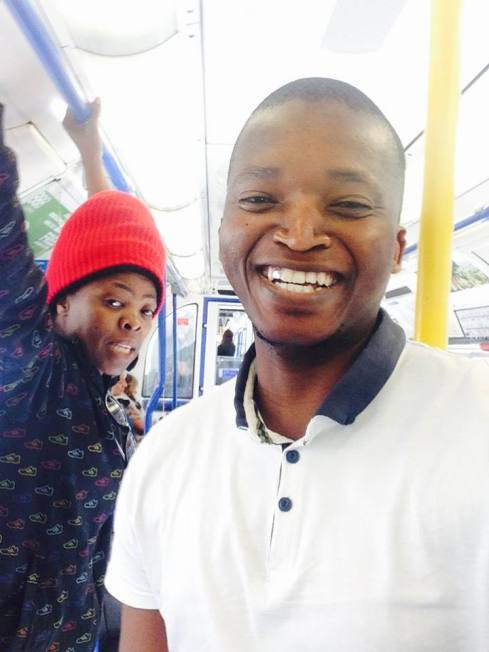 2015 May 26 Muholi & Dalisu from Heathrow airport to London city