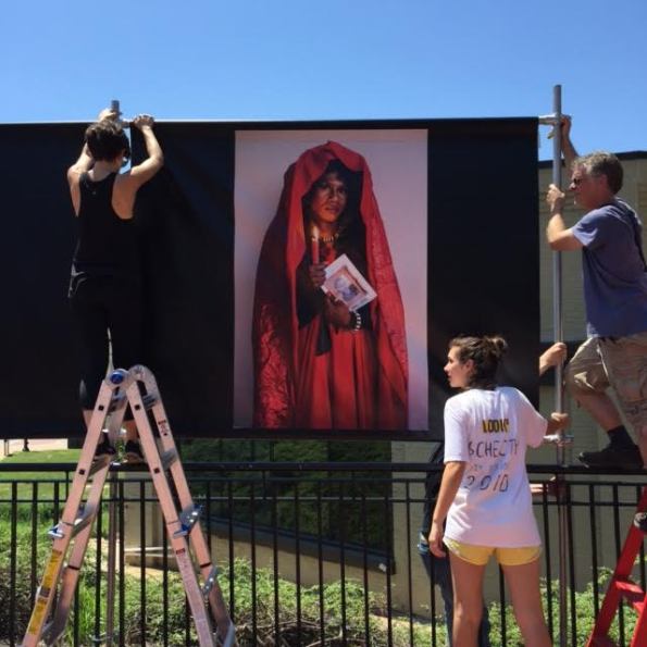 2015 May 30 Muholi installation @ Look3