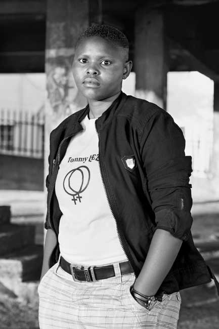 Featuring in Faces and Phases series, Noluntu Makalima, Yeoville, Johannesburg, 2013