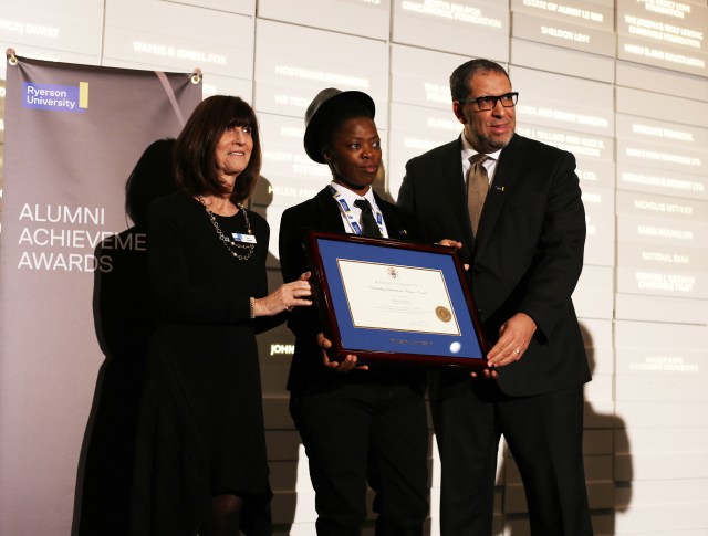 2016 Feb. 11 Muholi receiving the AAA_0339