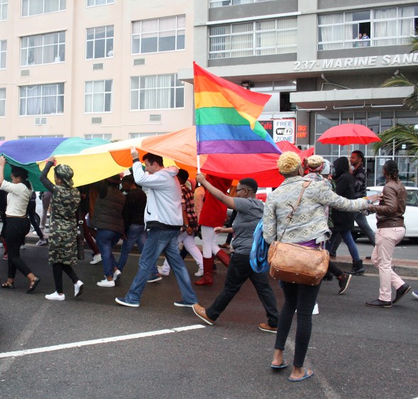 2016 July 23 Durban Pride _ Rainbow flag _3044