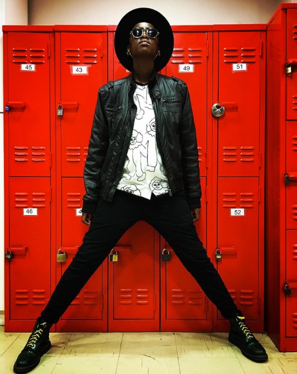 2016 Aug. 19 Lesego Masilela _ MPW red locker _Newtown