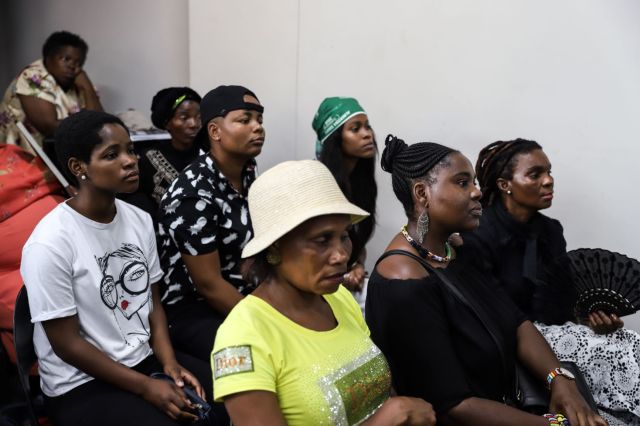 attendees at the graduation ceremony. dbn