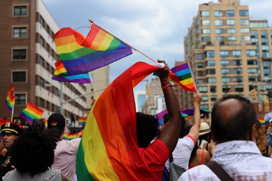 _ Flying the LGBTI+ Flag